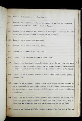 Página 181 - 07/11/1798 a 02//01/1799