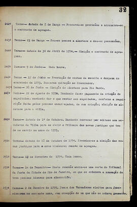 Página 032 - 05/03/1774 a 02/01/1775