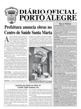 DOPA edição Nº 3.090 de 15/08/2007