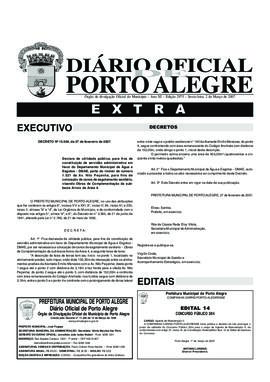 DOPA edição extra Nº 2.975 de 02/03/2007