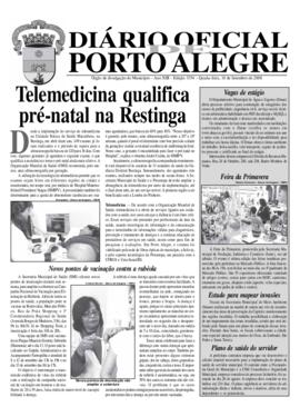 DOPA edição Nº 3.354 de 10/09/2008