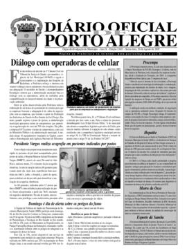 DOPA edição Nº 2.603 de 26/08/2005