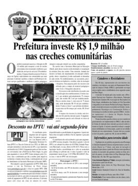 DOPA edição Nº 2.686 de 29/12/2005