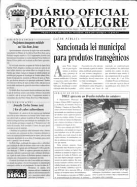 DOPA edição Nº 1607 de 30/08/2001
