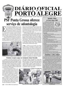 DOPA edição Nº 3.482 de 23/03/2009
