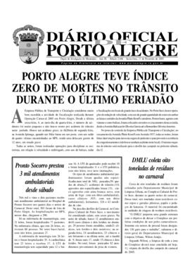 DOPA edição Nº 2.466 de 11/02/2005