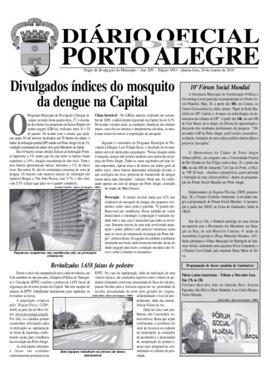 DOPA edição Nº 3.693 de 28/01/2010