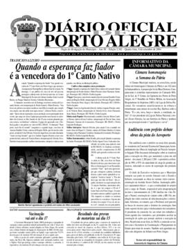 DOPA edição Nº 2.362 de 08/09/2004