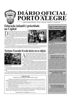 DOPA edição Nº 3.990 de 11/04/2011