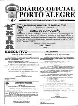 DOPA edição Nº 1563 de 29/06/2001