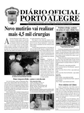 DOPA edição Nº 2.697 de 13/01/2006