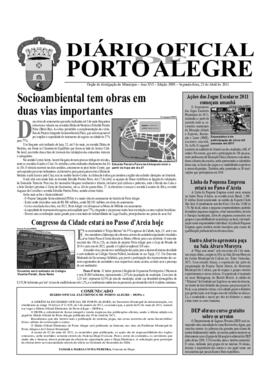 DOPA edição Nº 3.998 de 25/04/2011