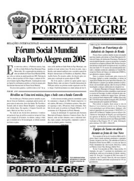 DOPA edição Nº 2.188 de 30/12/2003