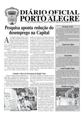 DOPA edição Nº 3.165 de 06/12/2007
