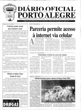 DOPA edição Nº 1665 de 27/11/2001